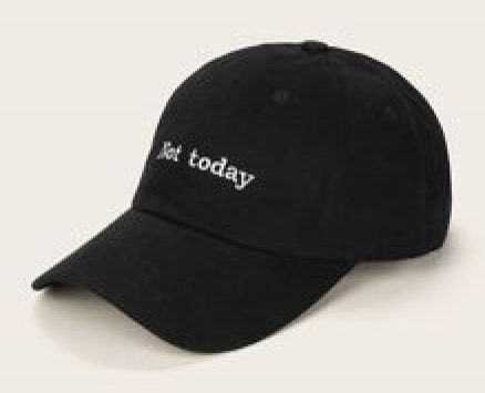 Guys Slogan Embroidery Baseball Cap