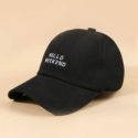 Guys Slogan Graphic Embroidery Baseball Cap