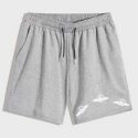 Guys Spaceship Graphic Drawstring Shorts 7”