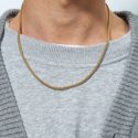 Guys Stainless Steel Necklace