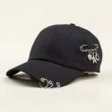 Guys Star & Heart Charm Baseball Cap