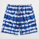 Guys Tie Dye Drawstring Shorts