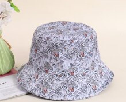 Guys Tiger Pattern Bucket Hat