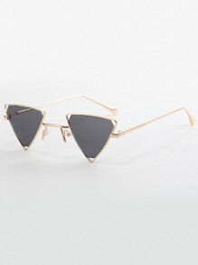 Guys Triangle Frame Sunglasses