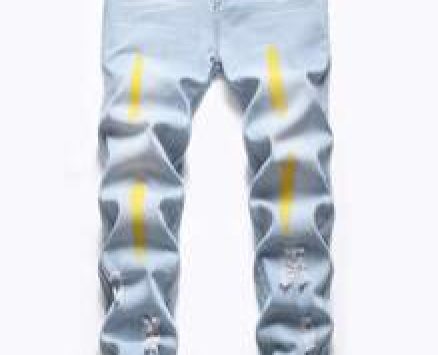 Guys Washed Ripped Skinny Jeans