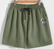 Guys Wave Print Shorts