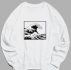 Guys Wave Print Sweatshirt