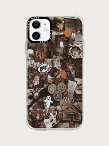 Halloween Cartoon Graphic Phone Case