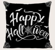Halloween Cushion Cover Without Filler