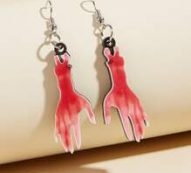 Halloween Design Drop Earrings