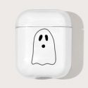 Halloween Ghost Pattern Case For Airpods