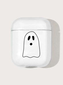 Halloween Ghost Pattern Case For Airpods