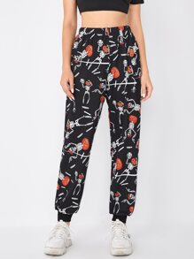 Halloween Graphic Sweatpants