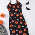 Halloween Print Cami Dress