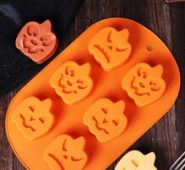 Halloween Pumpkin Design Silicone Mold