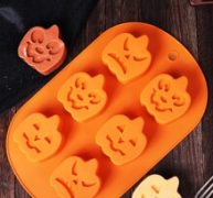 Halloween Pumpkin Design Silicone Mold