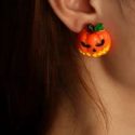 Halloween Pumpkin Earrings