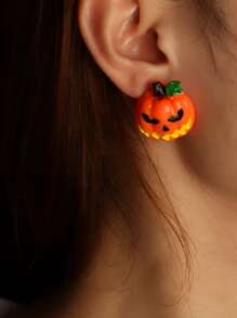 Halloween Pumpkin Earrings