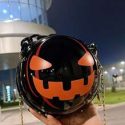 Halloween Pumpkin Graphic Satchel Bag