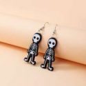 Halloween Skeleton Drop Earrings