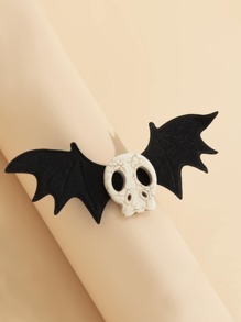 Halloween Skull Hair Clip