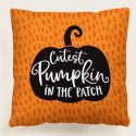 Halloween Slogan Graphic Cushion Cover Without Filler