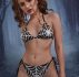 Halloween Spiderweb Print Triangle Lingerie Set