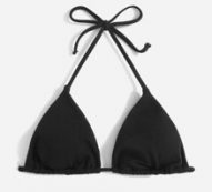 Halter Triangle Bikini Top