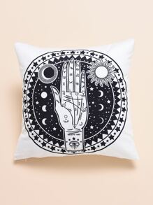 Hand Print Cushion Cover Without Filler