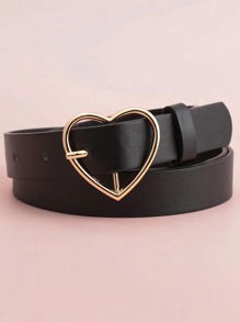 Heart Buckle Belt