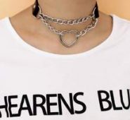 Heart Chain Decor Necklace