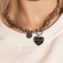 Heart Chain Necklace