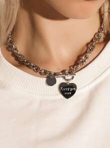 Heart Chain Necklace