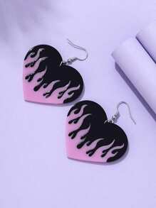 Heart Charm Earrings