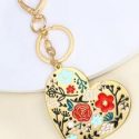 Heart Charm Keychain