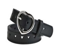Heart Decor Buckle Belt