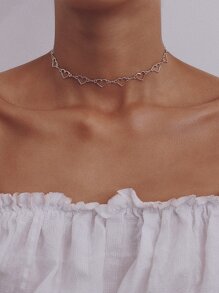 Heart Decor Choker