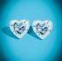 Heart Decor Stud Earrings