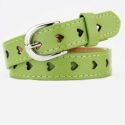 Heart Eyelet Buckle Belt