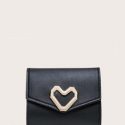 Heart Fold Over Purse