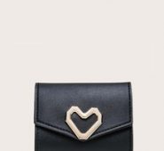 Heart Fold Over Purse
