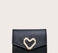 Heart Fold Over Purse