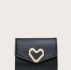 Heart Fold Over Purse
