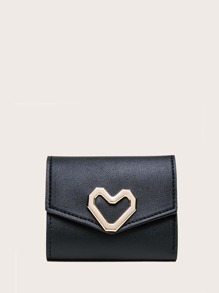 Heart Fold Over Purse