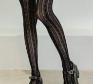 Heart Pattern Stockings