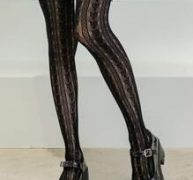 Heart Pattern Stockings