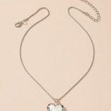 Heart Pendant Chain Necklace