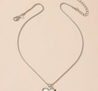 Heart Pendant Chain Necklace