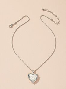 Heart Pendant Chain Necklace