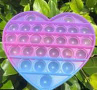 Heart Shaped Push Pop Bubble